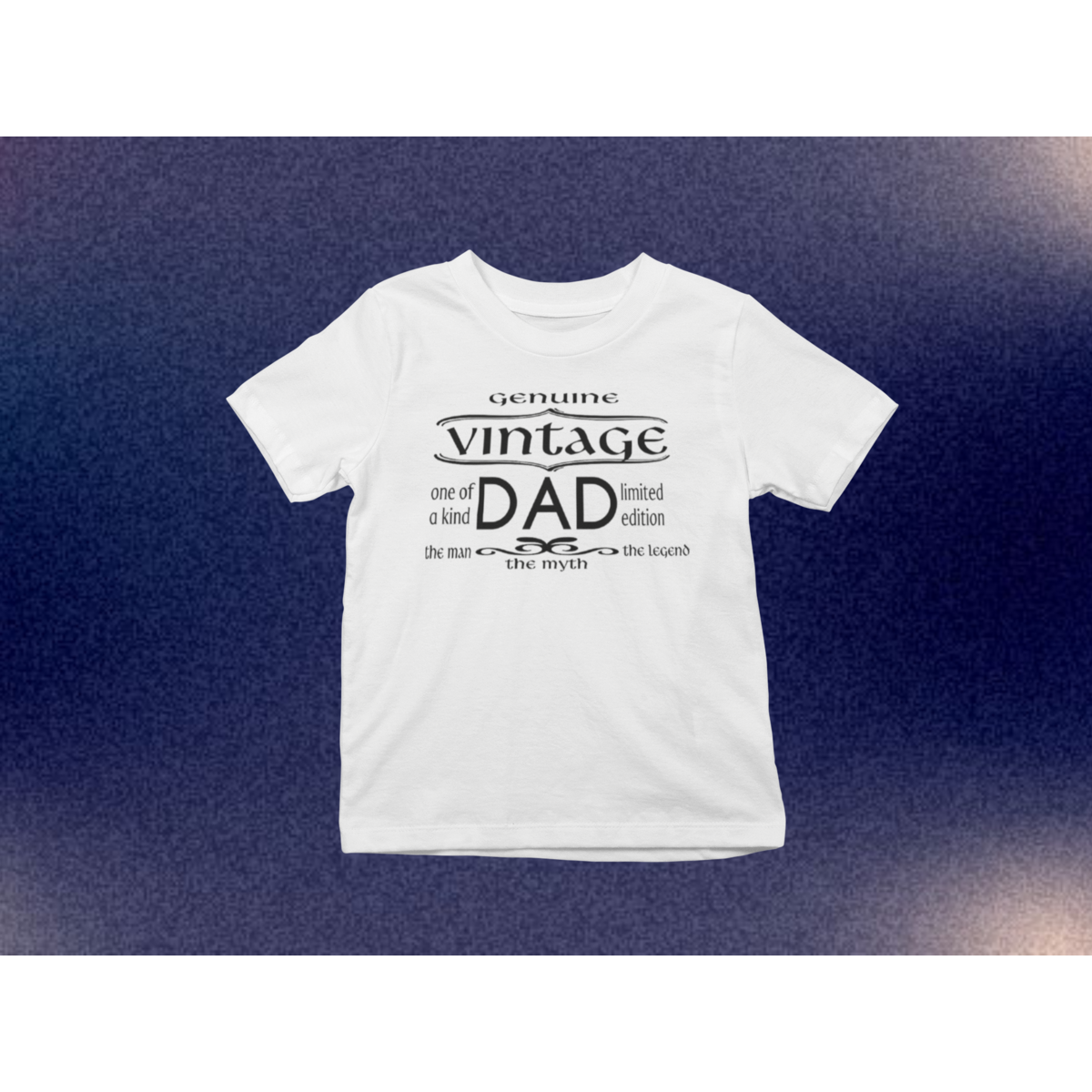 Father's Day Vintage Short Sleeve T Shirt