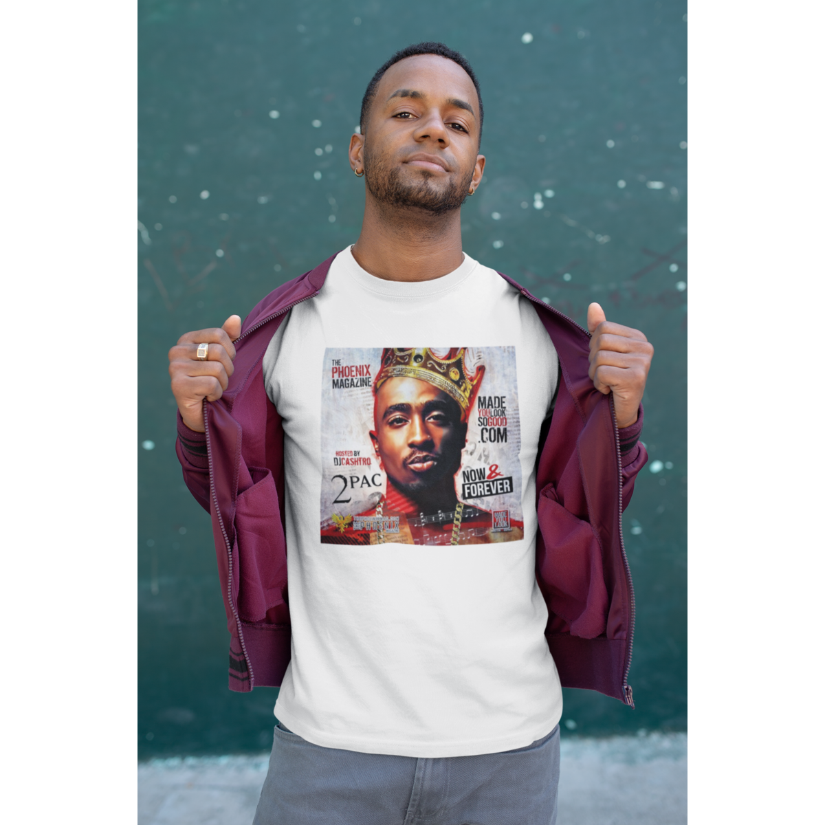 TuPac 90's Graphic Unisex T Shirt