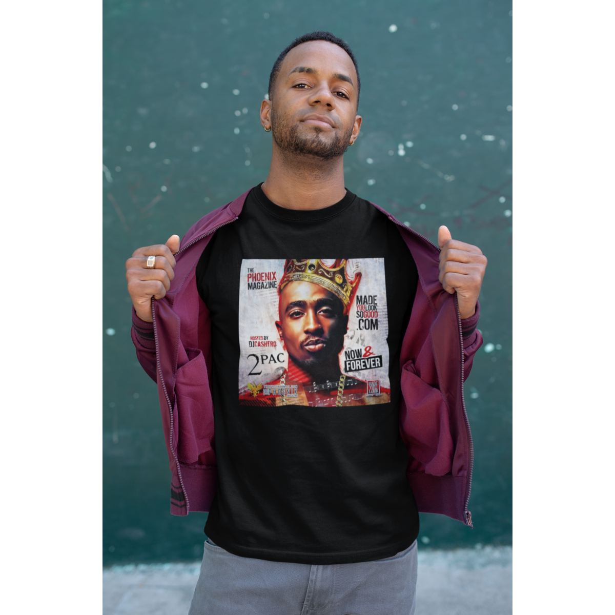 TuPac 90's Graphic Unisex T Shirt