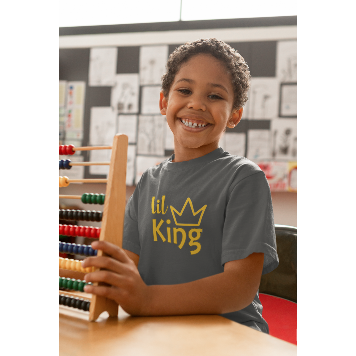 Lil King Boys/Toddler Short Sleeve T Shirt