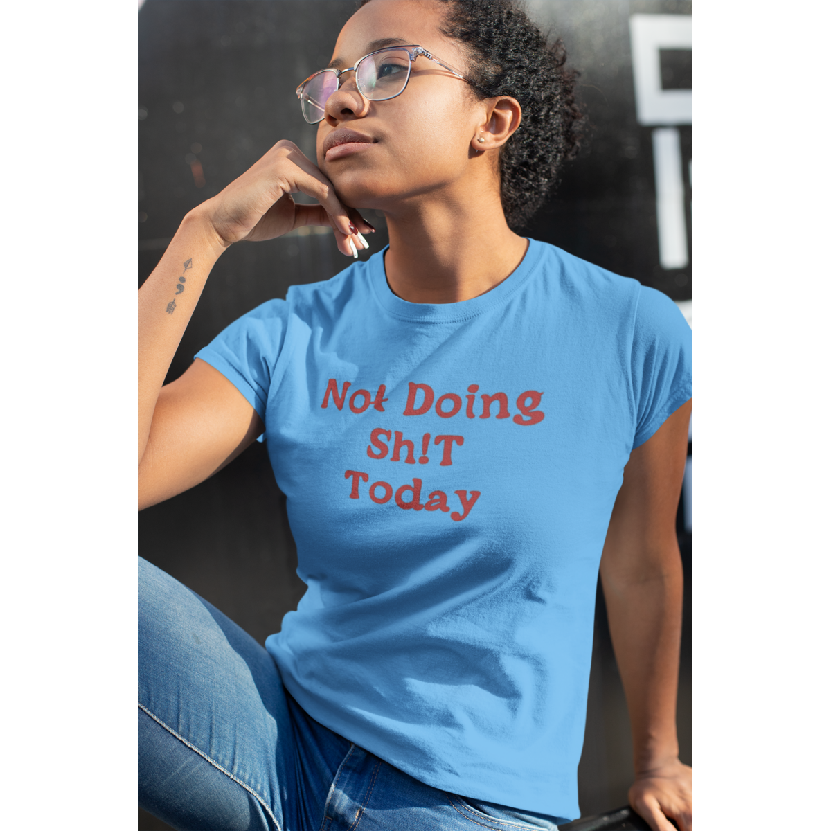 Not Doing Sh!t Today Unisex T Shirt