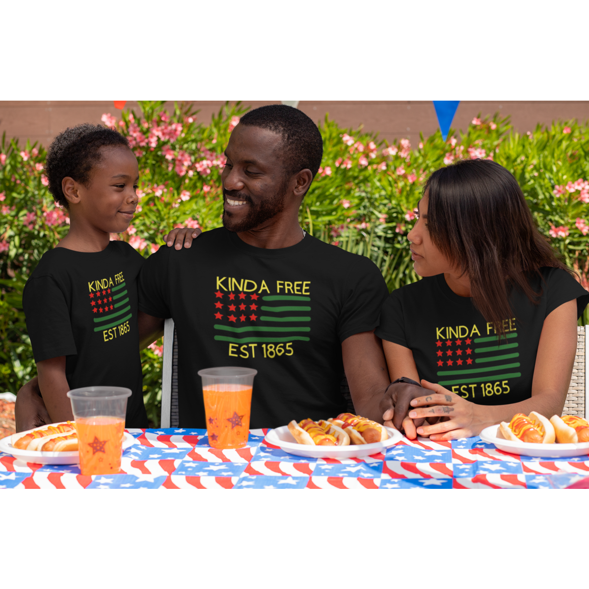 Juneteenth Kinda Free Unisex T Shirt