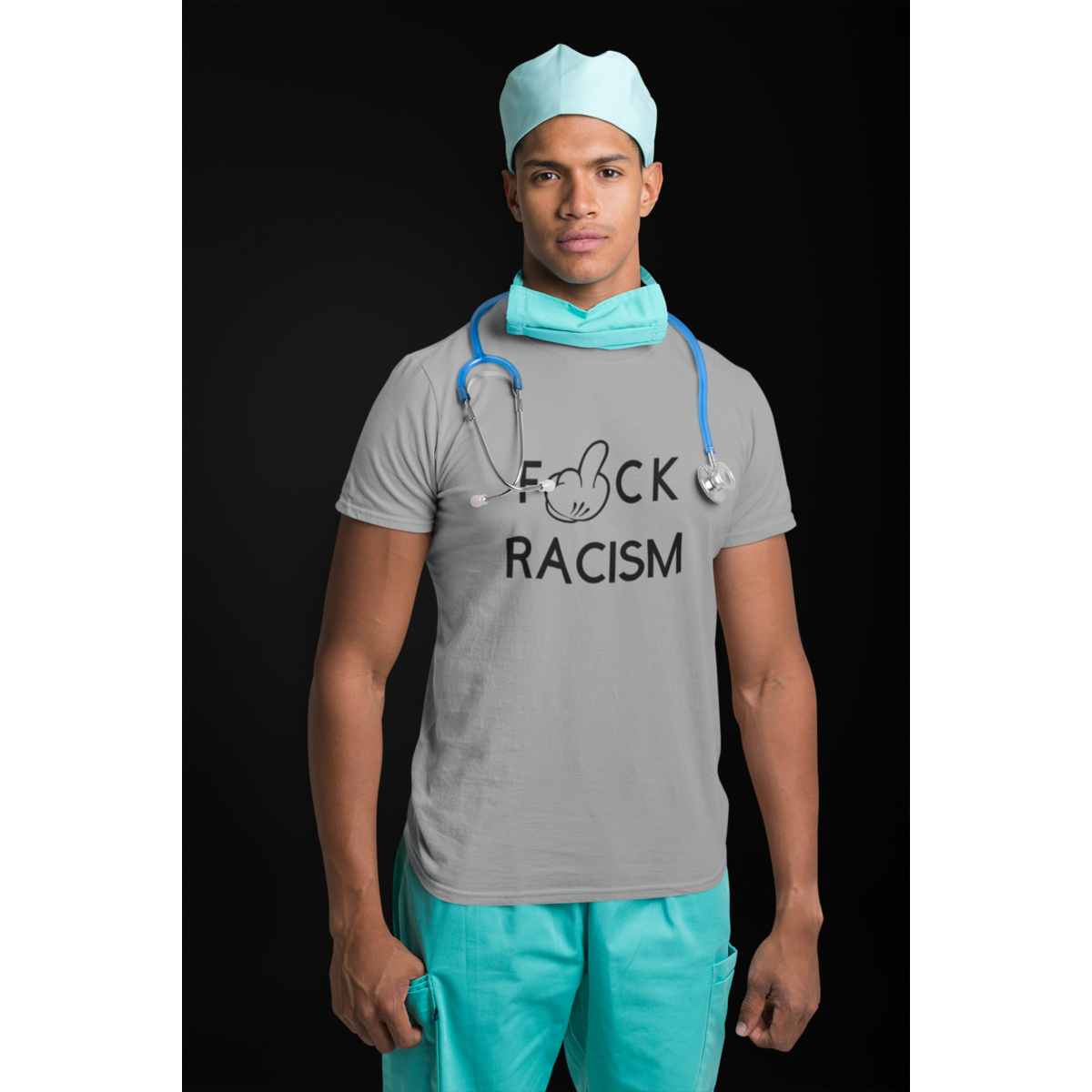 F#ck Racism Unisex T Shirt for Men or Women