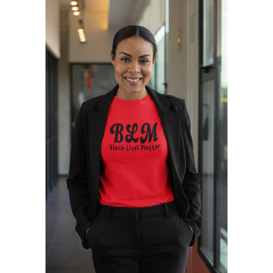 BLM Black Lives Matter Women's Fashion T Shirt