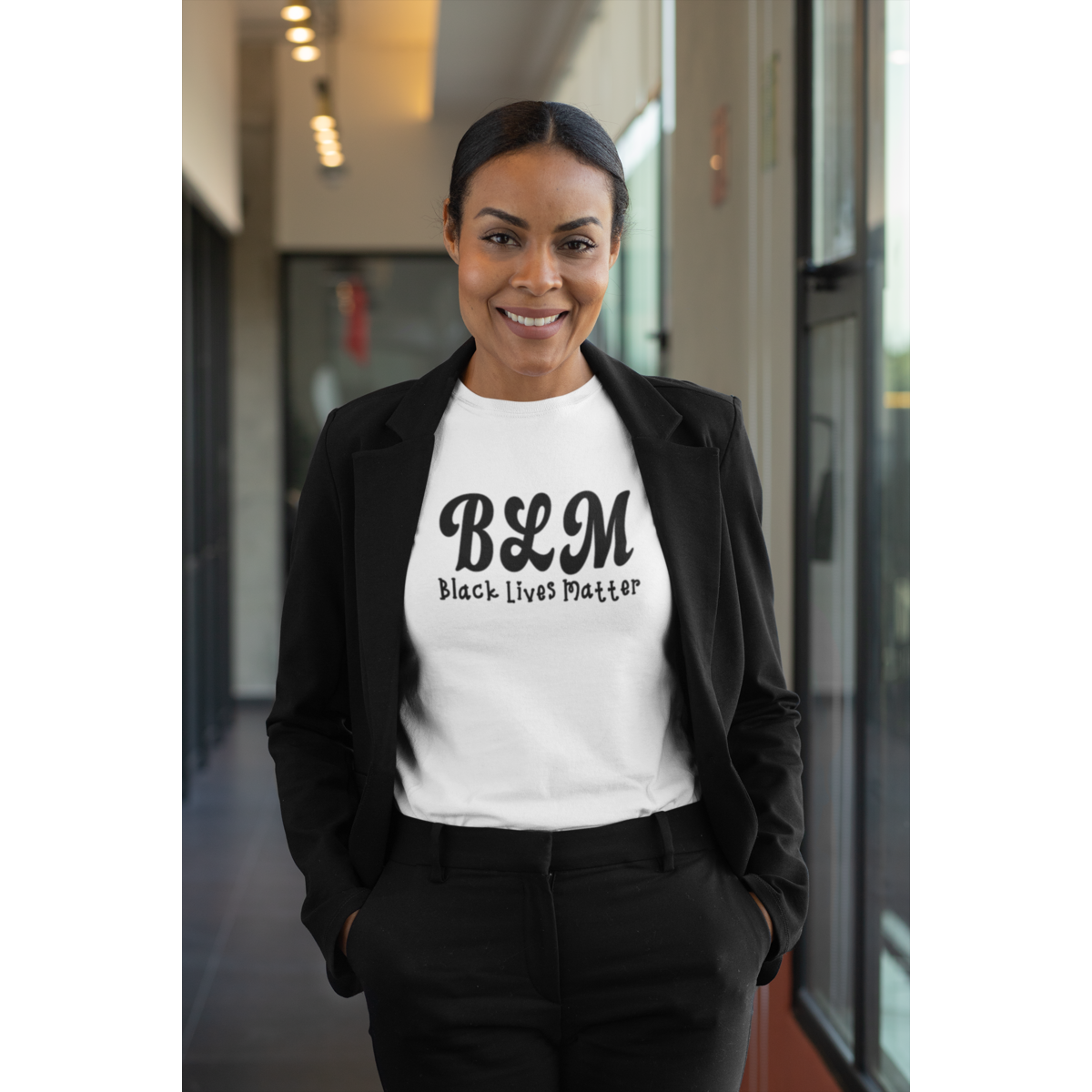 BLM Black Lives Matter Women's Fashion T Shirt